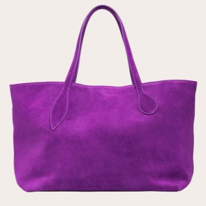 Little Liffner Mega Sprout Suede Donna Tote Rosse | 0924-EFWYQ