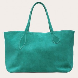 Little Liffner Mega Sprout Suede Donna Tote Verde Acqua | 6093-AIXTO