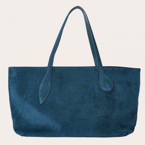 Little Liffner Mega Sprout Suede Donna Tote Blu | 6195-LFPMT