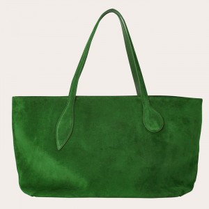 Little Liffner Mega Sprout Suede Donna Tote Verdi | 7360-IXLAP