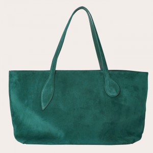 Little Liffner Mega Sprout Suede Donna Tote Verde Acqua | 6243-NDVXW