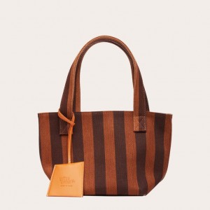 Little Liffner Mini Donna Tote Strisce | 1375-YAJSI