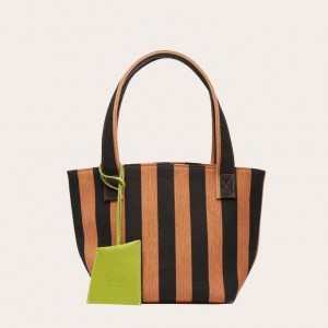 Little Liffner Mini Donna Tote Strisce | 4936-QFZXN