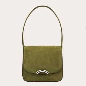 Little Liffner Rainbow Suede Donna Tote Verde Oliva | 1248-QVZYW