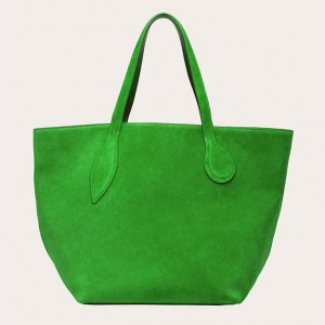 Little Liffner Sprout Suede Donna Tote Verdi | 2531-XENUG