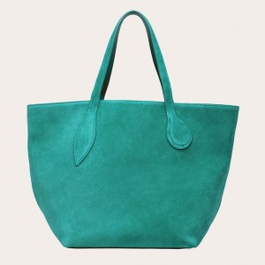 Little Liffner Sprout Suede Donna Tote Verde Acqua | 1856-XVQZH