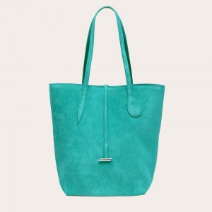 Little Liffner Tall Sprout Suede Donna Tote Verde Acqua | 8240-IYUEW