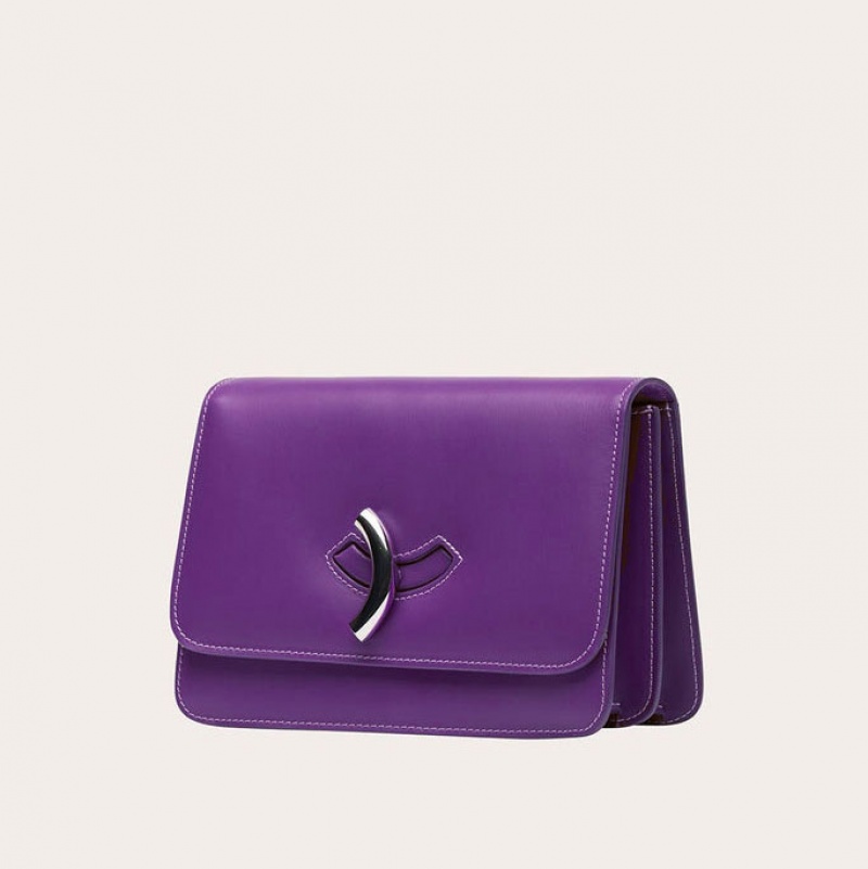 Little Liffner Maccheroni Donna Borsa a Tracolla Viola | 0572-SKUVY