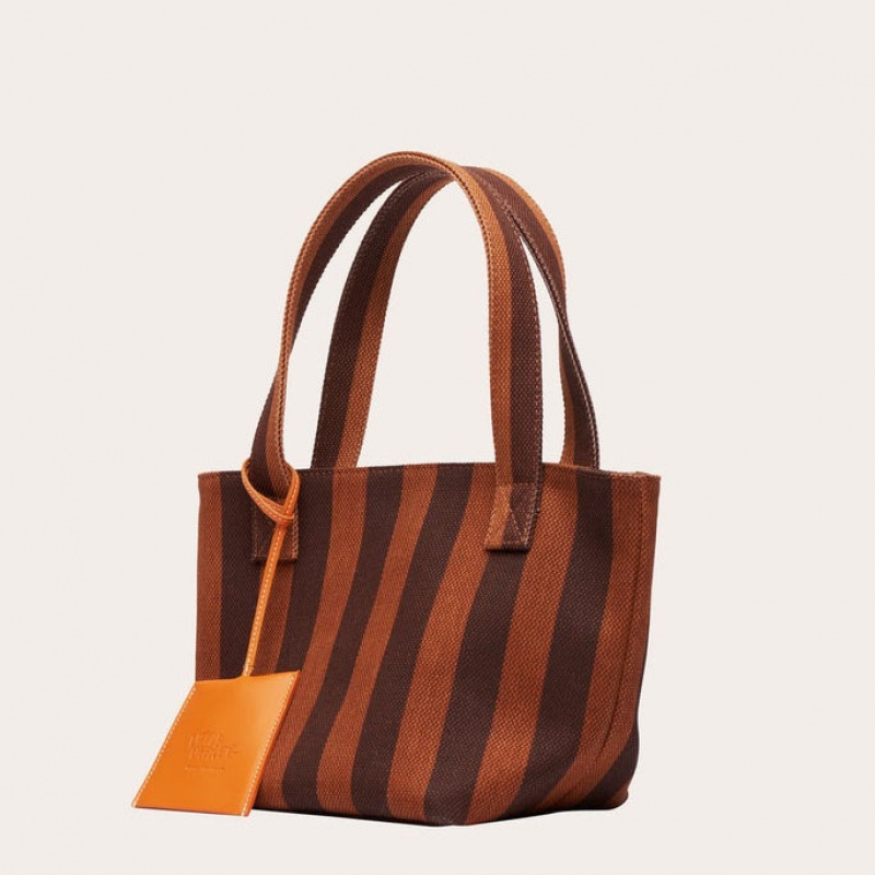 Little Liffner Mini Donna Tote Strisce | 1375-YAJSI