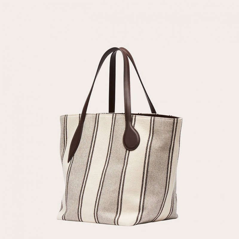 Little Liffner Sprout Donna Tote Crema Grigie | 5871-YIJNF