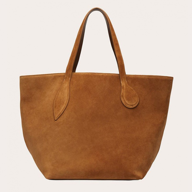 Little Liffner Sprout Suede Donna Tote Marroni | 8605-VUOJD