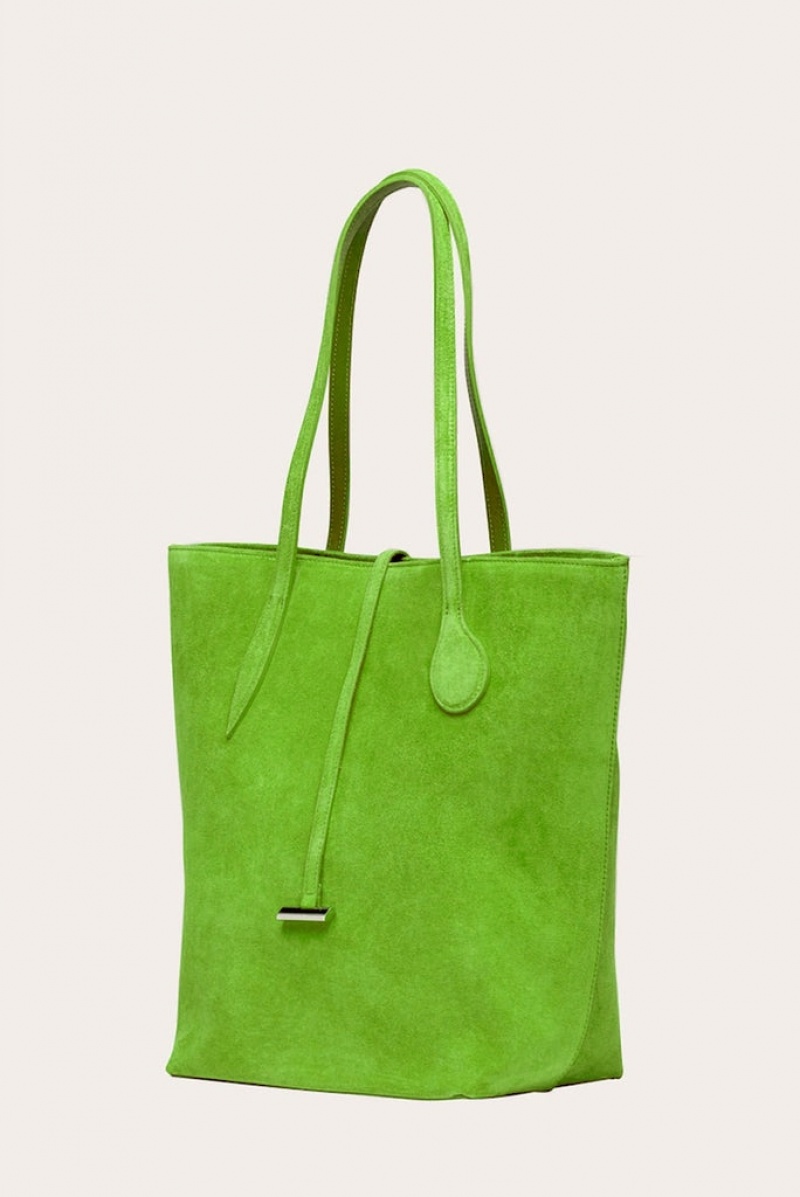 Little Liffner Tall Sprout Suede Donna Tote Verdi Chiaro | 8906-SQDUM