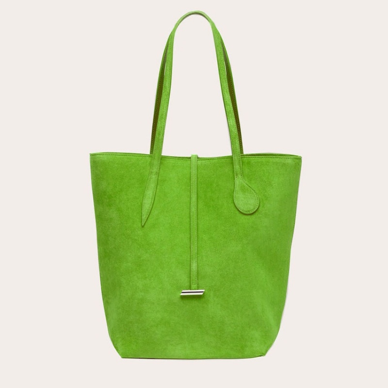 Little Liffner Tall Sprout Suede Donna Tote Verdi Chiaro | 8906-SQDUM