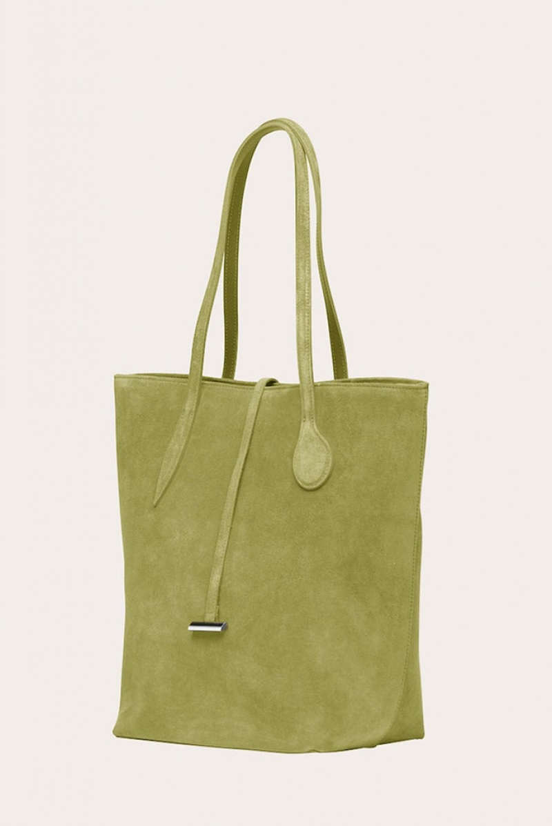 Little Liffner Tall Sprout Suede Donna Tote Verdi | 4193-BGQAN